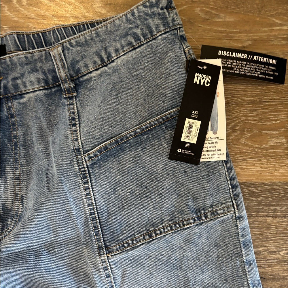 NWT Madden NYC Women's Loose Fit Jeans Sz XXL - Picture 7 of 10
